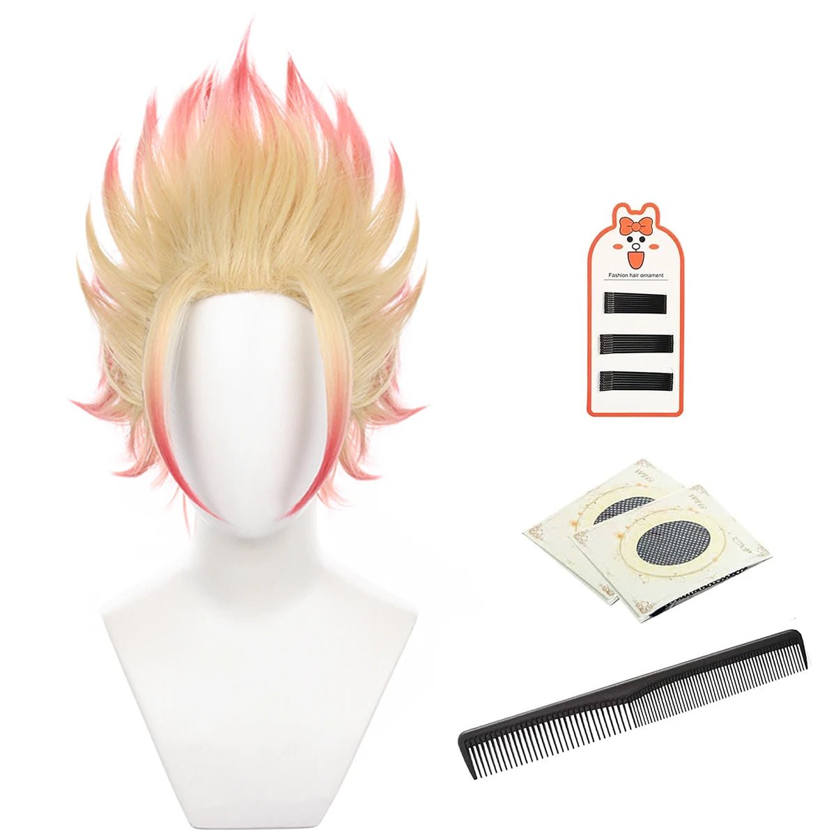 Парик для косплея Shidou Ryusei из аниме и манги Blue Lock U20 NO.13 Футбольная Роза из синтетического волокна, регулируемый, термостойкий