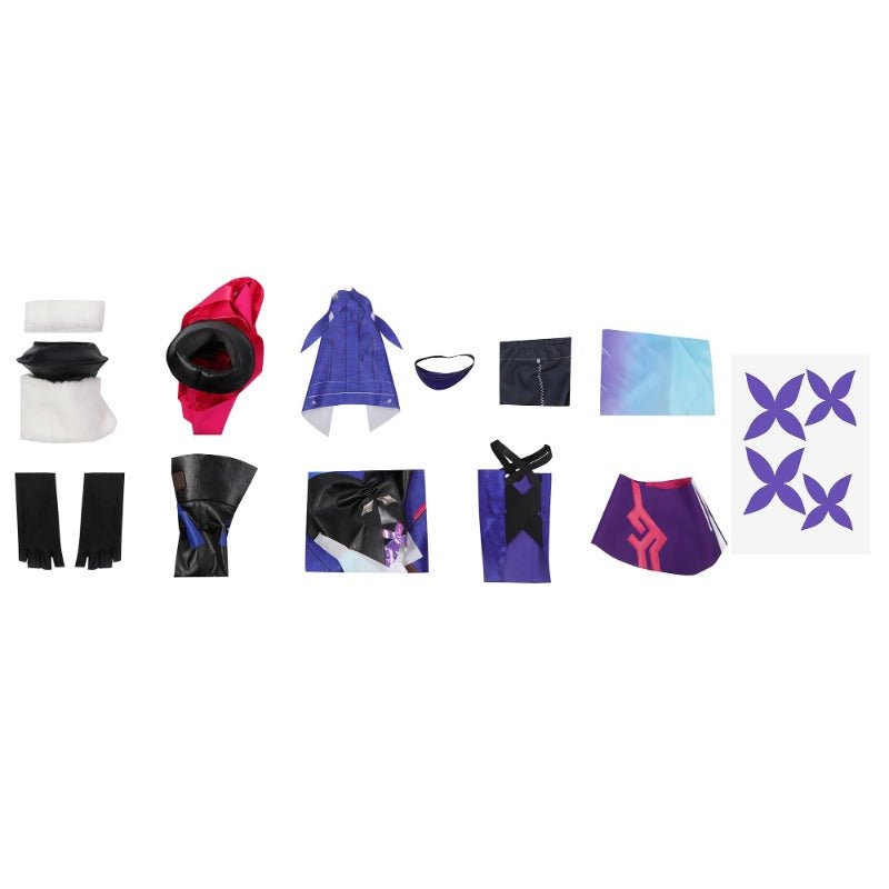 Костюм для косплея Seele из Honkai Star Rail для Хэллоуина и мероприятий