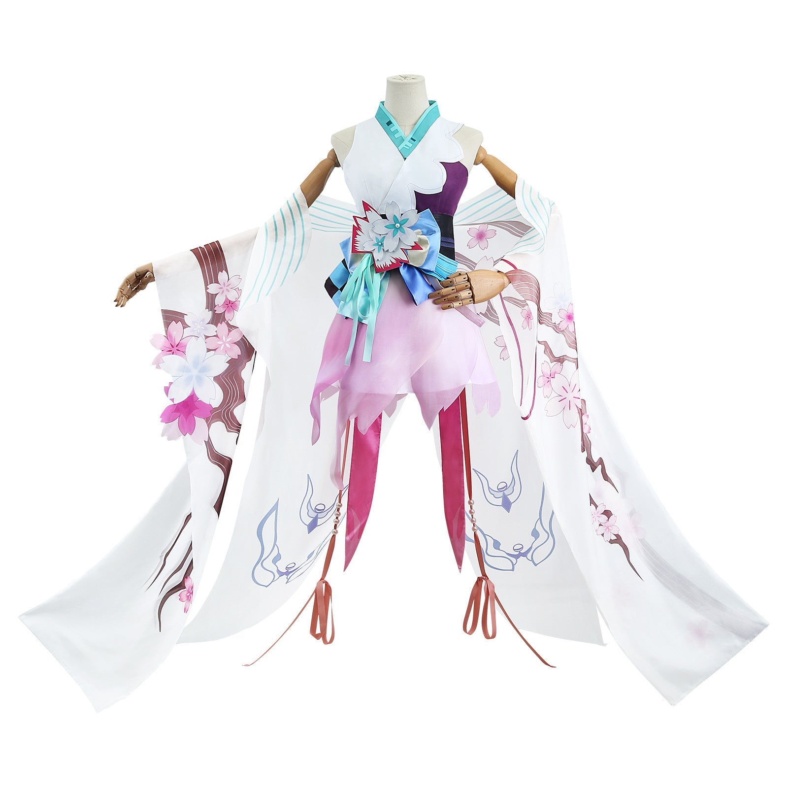 Костюм для косплея Hatsune Miku: Onmyoji Collaboration Post-Awakening Outfit
