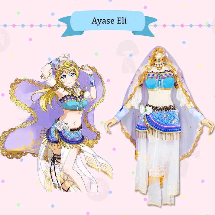 [ПРЕДЗАКАЗ] Косплей костюмы Anime Love Live Все персонажи Танцовщицы Lovelive Kousaka Honoka Minami Косплей костюм