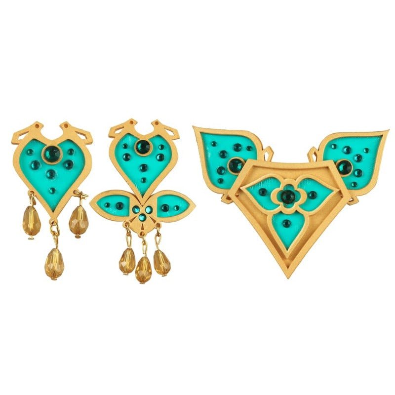 Костюм Принцессы Жасмин - Вдохновленное Аладдином Павлинье Платье для Взрослых