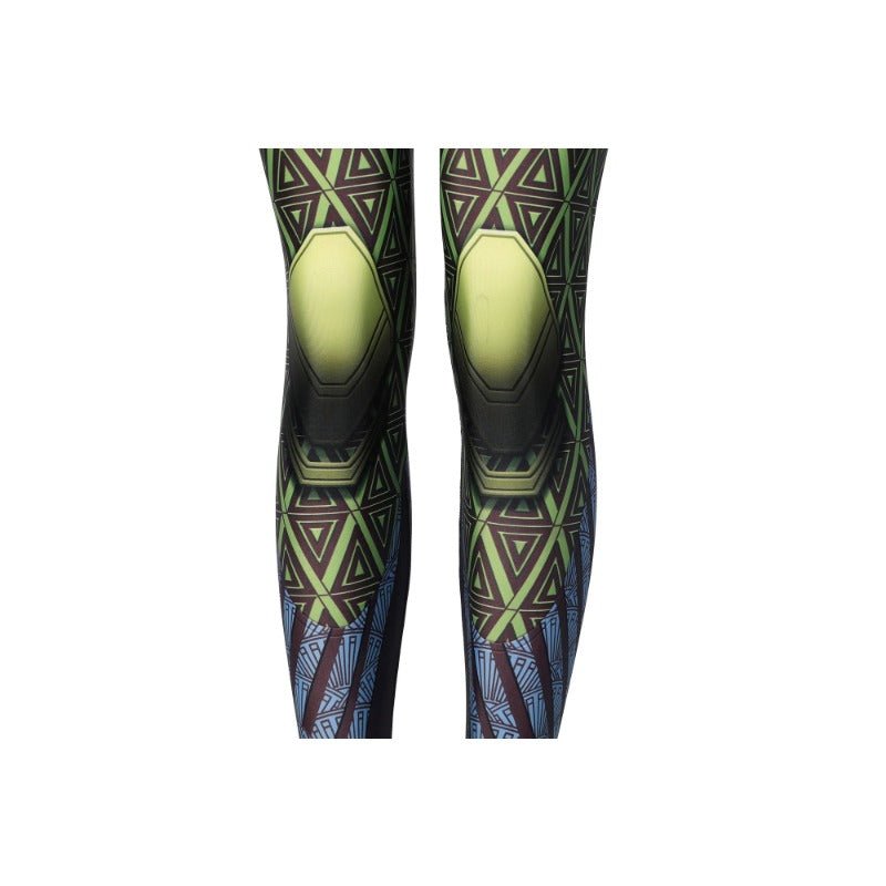 Костюм для косплея Накии из 'Черная Пантера: Ваканда навсегда' - Зентай комбинезон