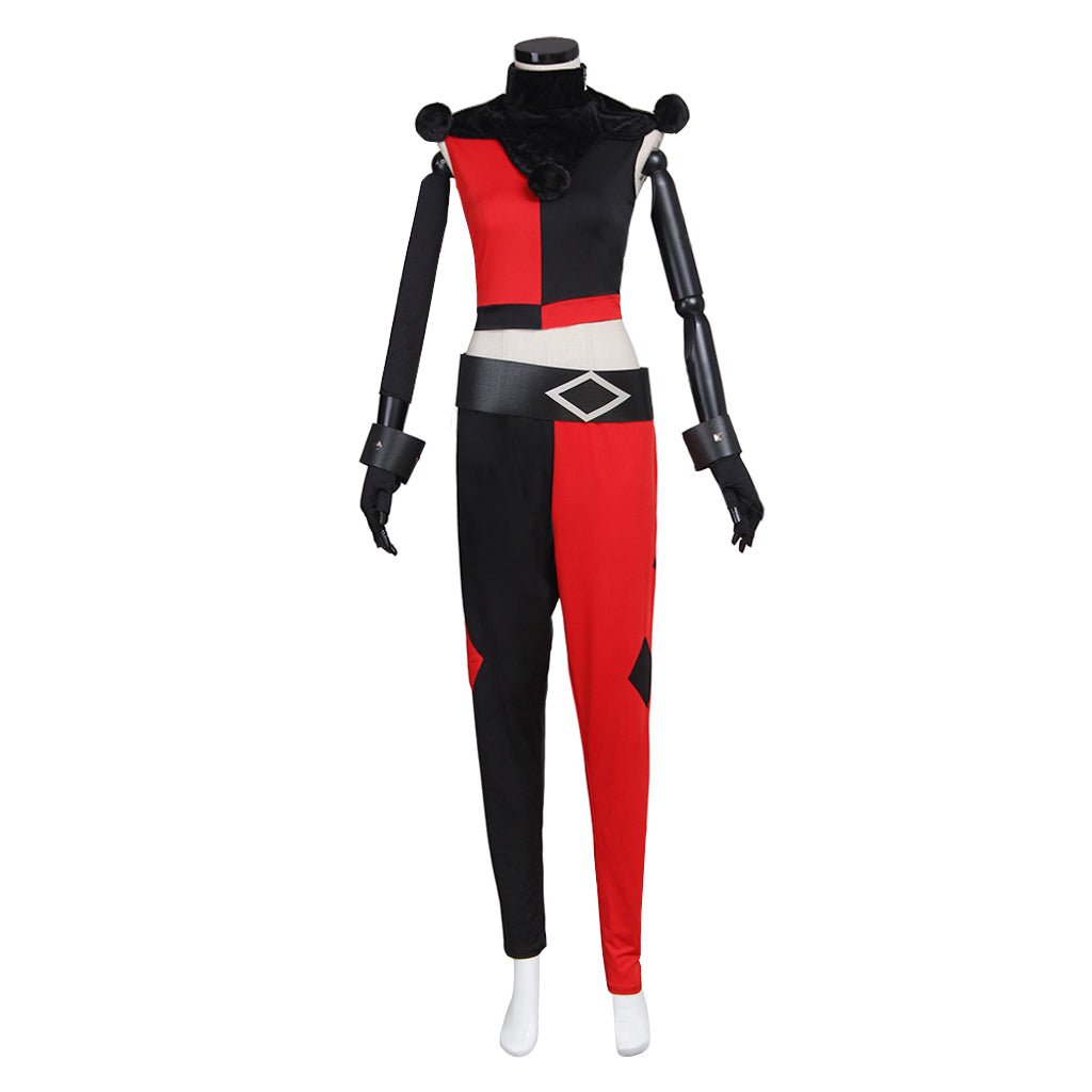 Костюм девушки-клоуна для косплея – Веселый наряд на Хэллоуин и карнавалы