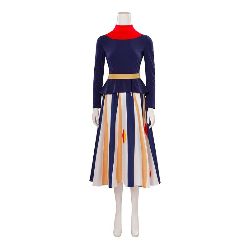 Костюм Фрэнни Робинсон для косплея - Длиннорукавное миди-платье для женщин