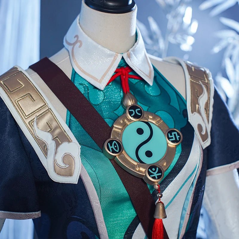 Костюм для косплея Huohuo из игры Honkai Star Rail - Девушка-лисица с Xianzhou Luofu, платье для Хэллоуина, карнавала, вечеринки