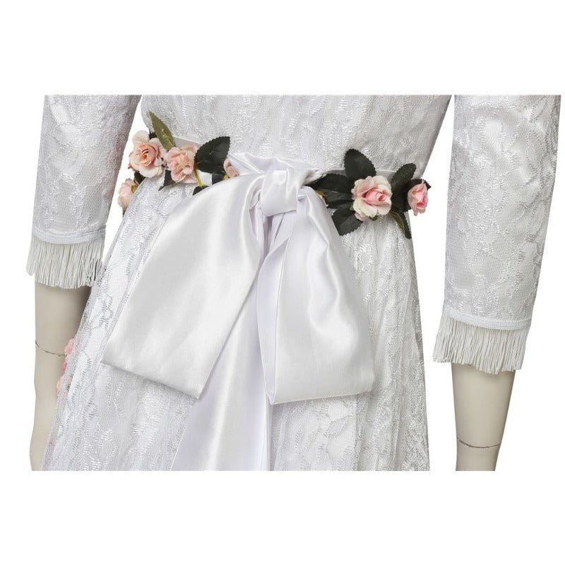 Костюм Faith Seed из Inside Eden's Gate - Цветочное белое платье для женщин