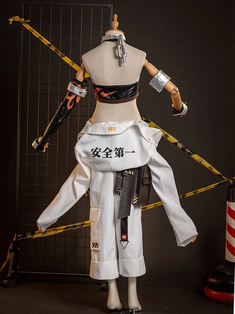 Игровой костюм Koleda Belobog из Zenless Zone Zero для косплея: повседневные карго-брюки и спортивно-боевой стиль