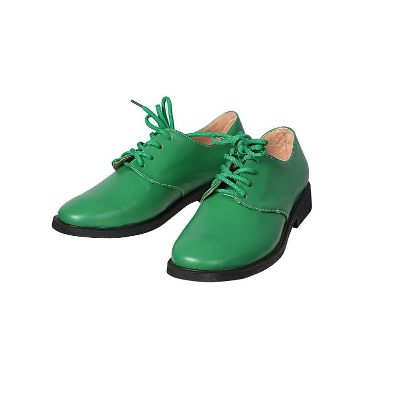 Костюм Riddler Edward Nygma Зеленый Костюм Bat Супер Злодей Наряд для Мужчин