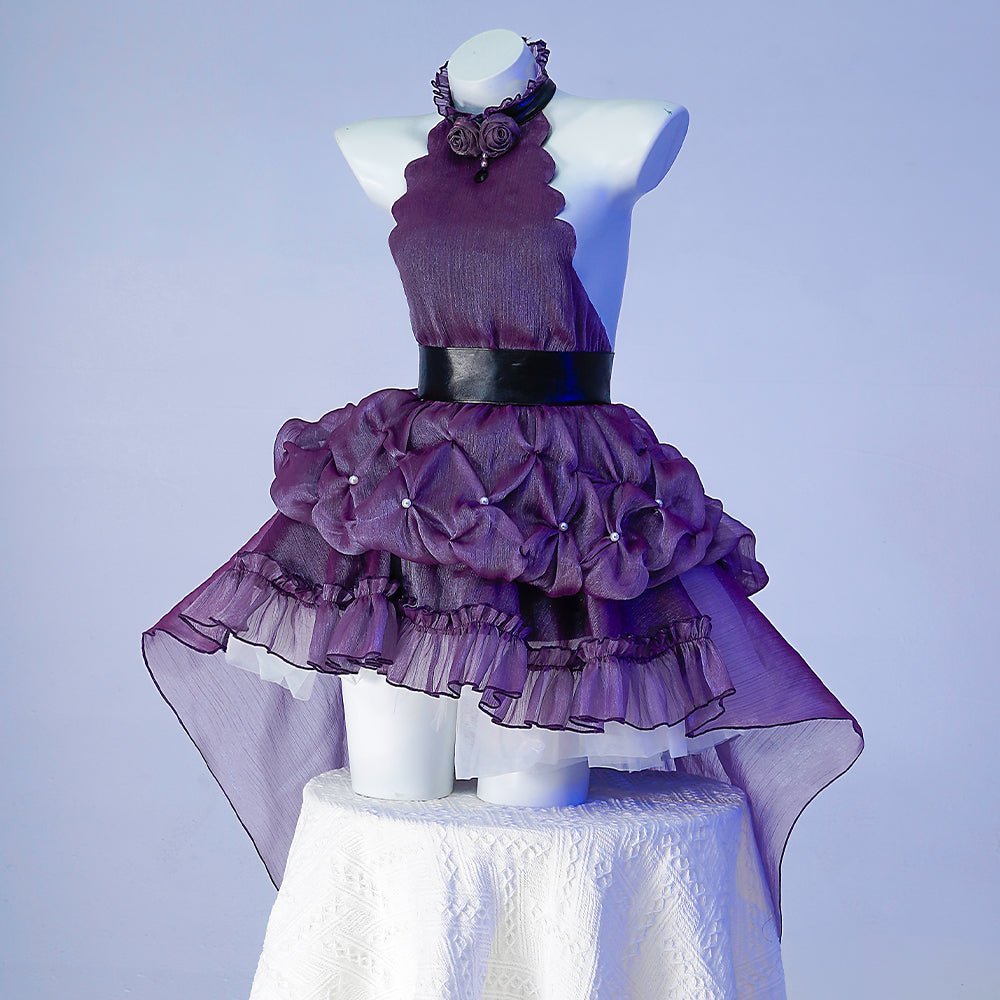 Цветочная Элегантность – Косплей Костюм Рей Аянами из Neon Genesis Evangelion