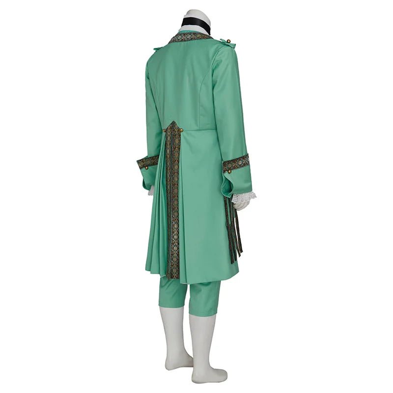 Пиратский костюм Стеде Боннета - Зеленый пиратский комплект | Средневековый костюм на Хэллоуин