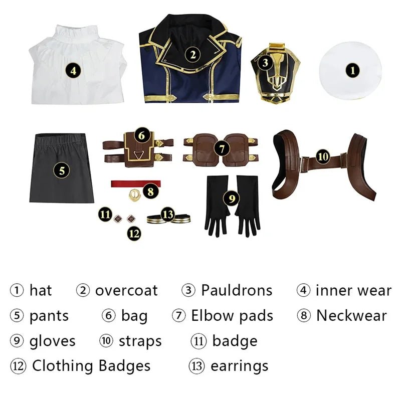 Костюм косплея Кейтлин Кирамман из игры LOL для женщин, полный набор для Хэллоуина и карнавала