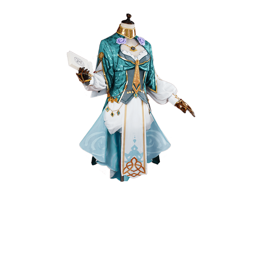 Костюм косплея Лиза Яэ Скрытое Цветение Genshin Impact - Элегантный аниме-образ для женщин