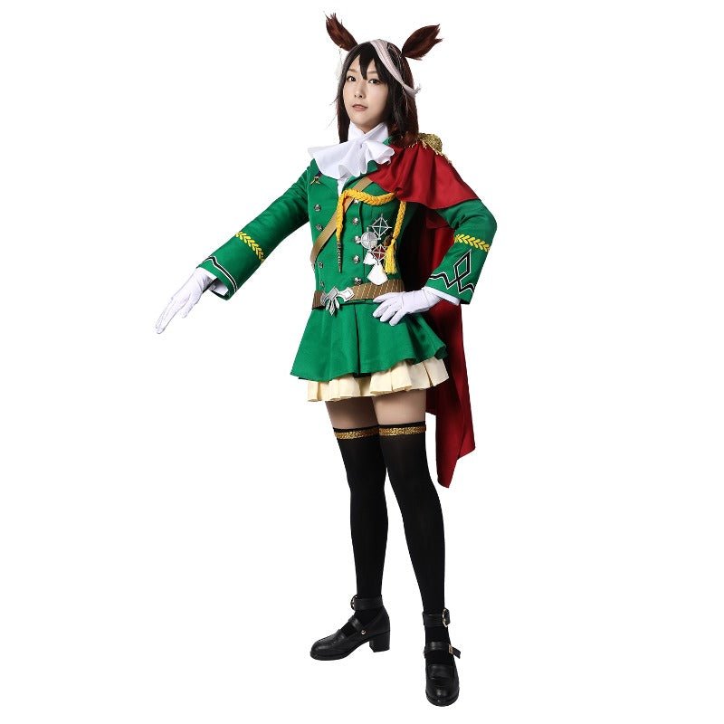 Костюм для косплея Symboli Rudolf из Uma Musume Pretty Derby, полный набор для женщин