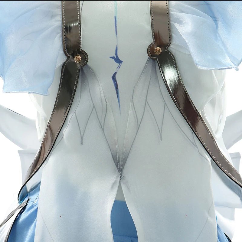 Игра Wuthering Waves Костюм Берегового Хранителя Платье Стража Черных Берегов Женский Костюм на Хэллоуин Вечеринку