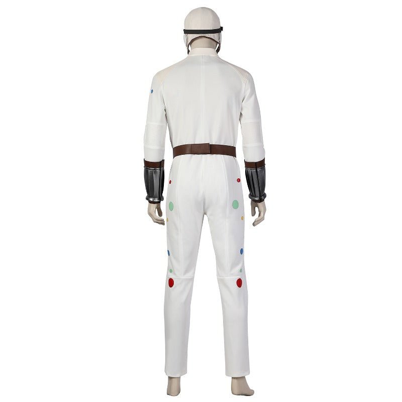 Костюм для косплея Polka-Dot Man из фильма 'Отряд самоубийц 2' с обувью на Хэллоуин