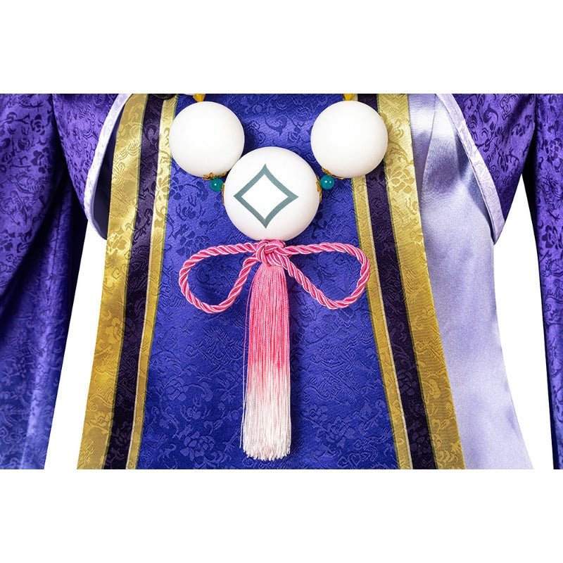 Костюм для косплея Qiqi из Genshin Impact, стандартный размер, наряд на Хэллоуин