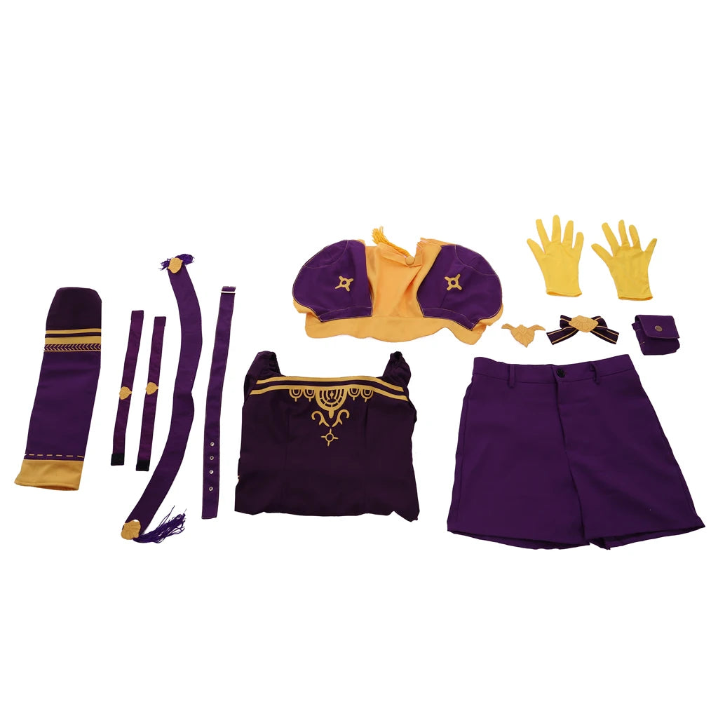 Костюм Бернадетты для косплея из игры Fire Emblem: Женщины, фантазия, фиолетовый боевой костюм