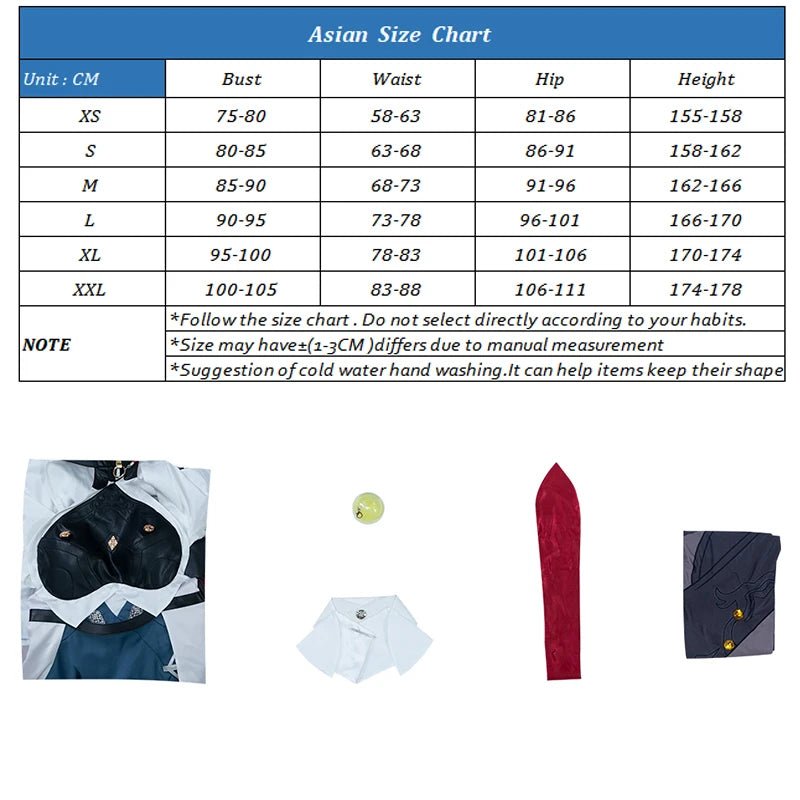 Костюм Наташи из игры Honkai Star Rail: Женское платье, Хэллоуин, Доктор Подполья