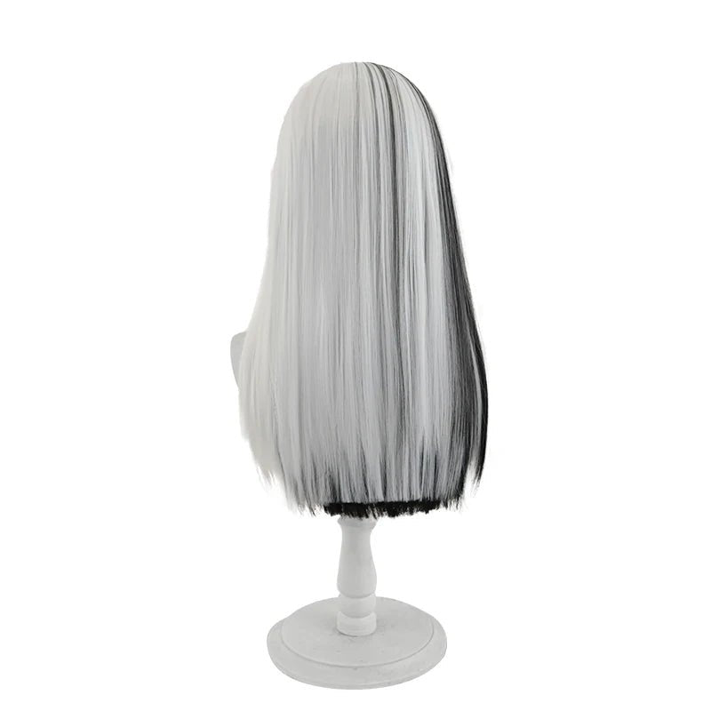 Игра LOL Каллиграфия Xayah Костюм Прикосновения Парик 55см Смешанный Цвет Женщины