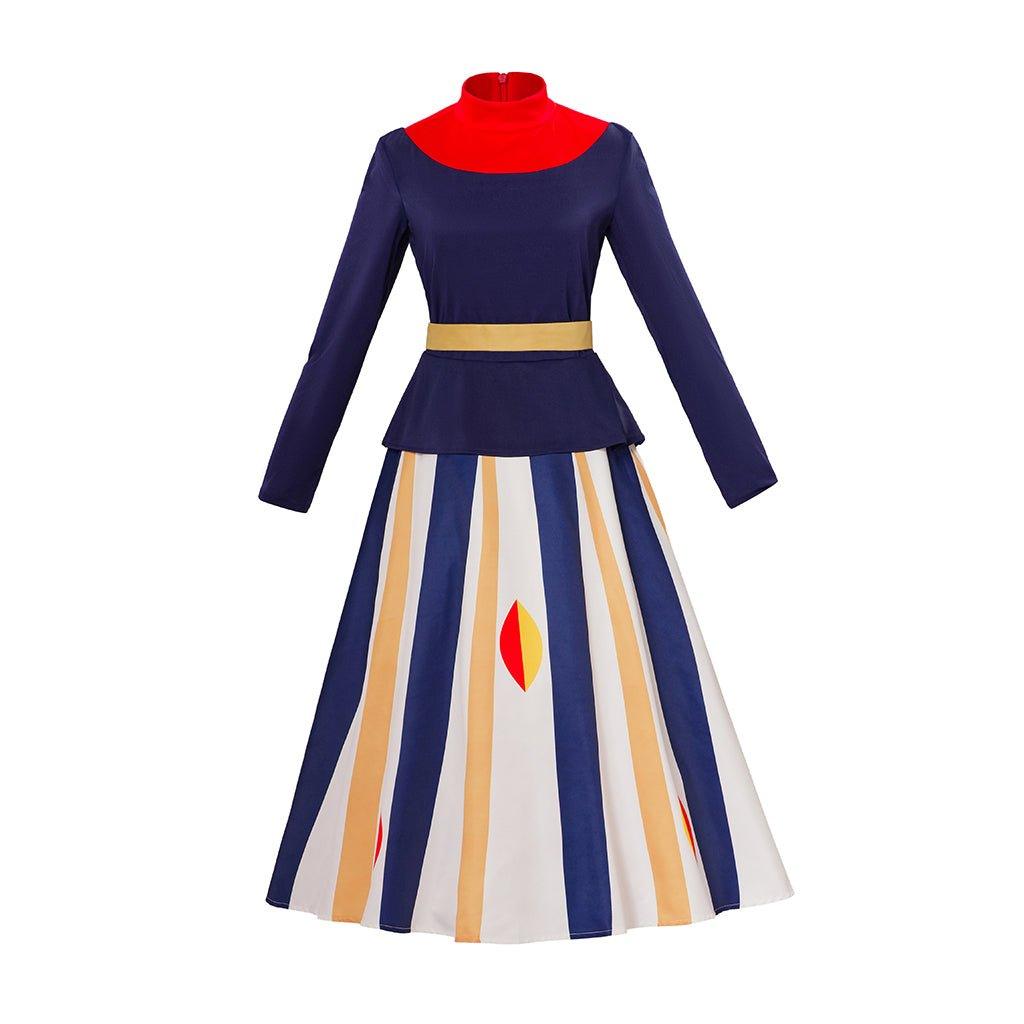 Костюм Фрэнни Робинсон для взрослых женщин | Печатный топ и юбка Хэллоуин униформа