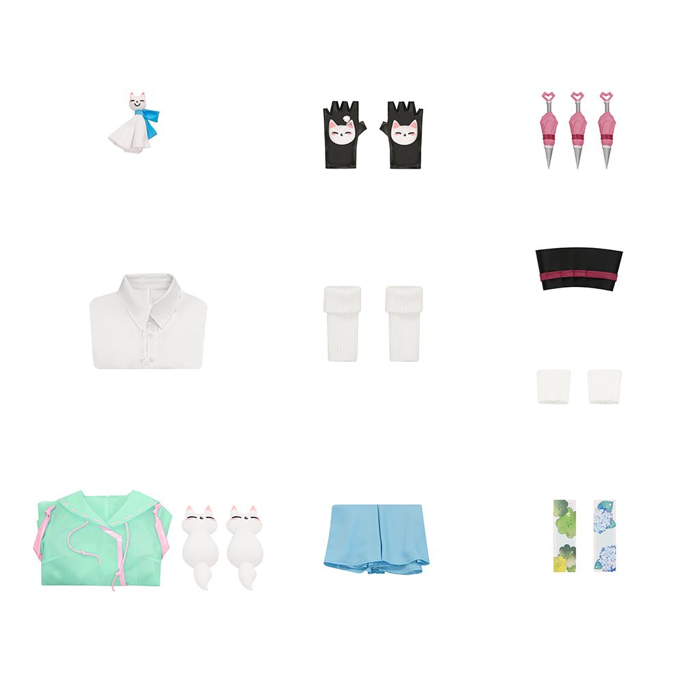 Костюм для косплея Overwatch Кирико Танец Дождя - Высокое Качество