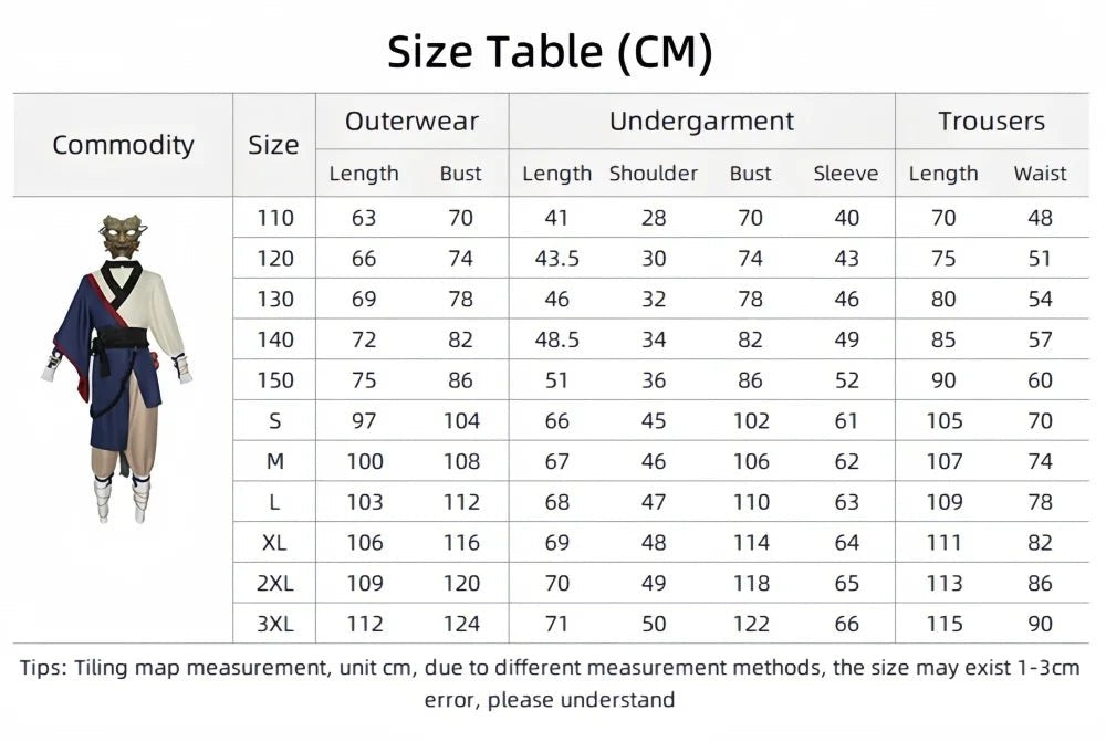 Косплей костюм Black Myth: Wukong | Набор 'Избранный' для Хэллоуина и аниме-выставок