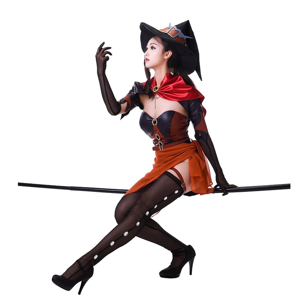 Косплей костюм Легендарная Мерси Анжела Зиглер Ведьма | Игровая серия