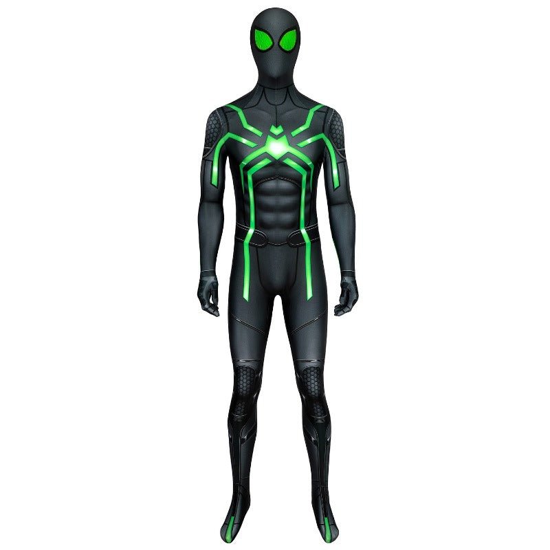Костюм Spider Man Stealth Big Time Suit для косплея PS4 игра Spiderman Bodysuit