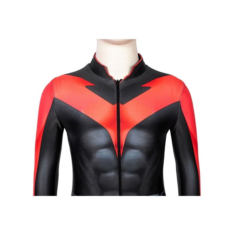 Детский 3D костюм Черного Чемпиона для косплея