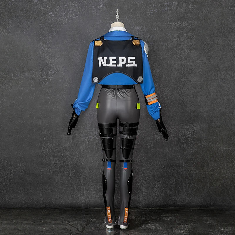 Костюм для косплея Zhu Yuan из игры Zenless Zone Zero - Форма лидера расследования