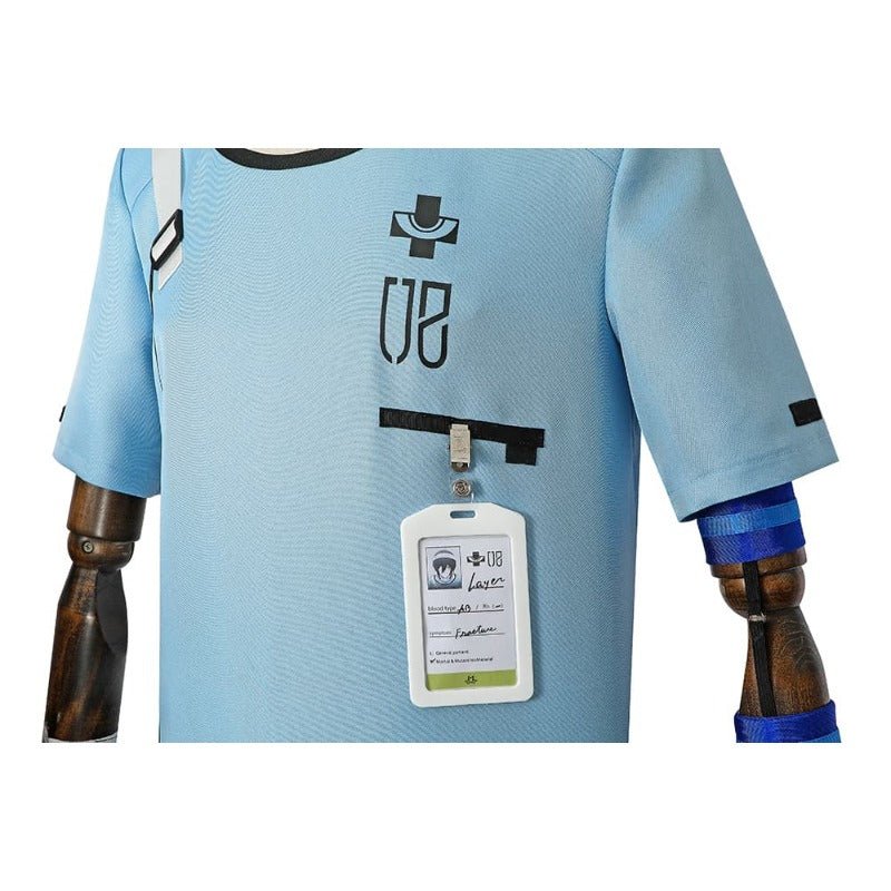Костюм для косплея Zero Night Compass Skin Battle Intake Understanding System Hospital Outfit Deluxe Edition