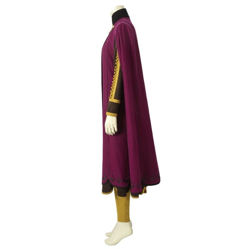 Ледяная Снежная Королева 2 Костюм Анны Полный Набор - Платье Принцессы для Взрослых