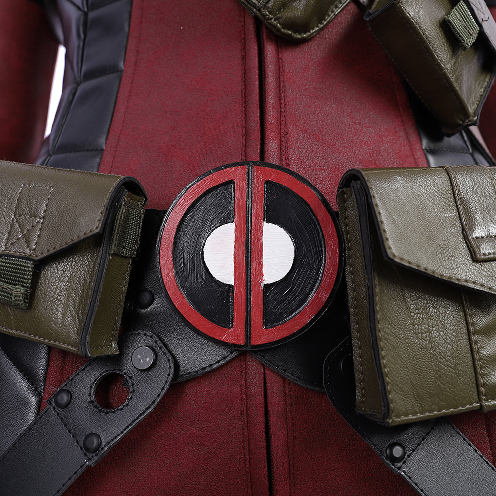 Женский костюм Deadpool для косплея - высококачественный аниме-наряд для женщин
