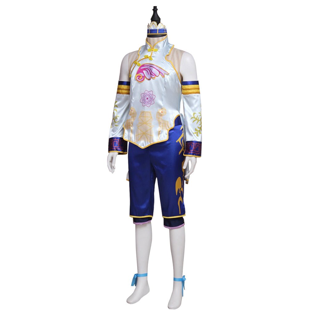 Костюм для косплея Xianghua из Soul Calibur | Элегантный наряд воина