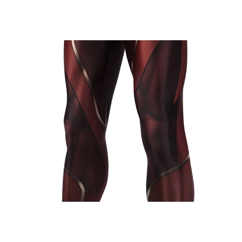 Костюм Флэша Барри Аллена для Хэллоуина и косплея, 3D печать, комбинезон и маска