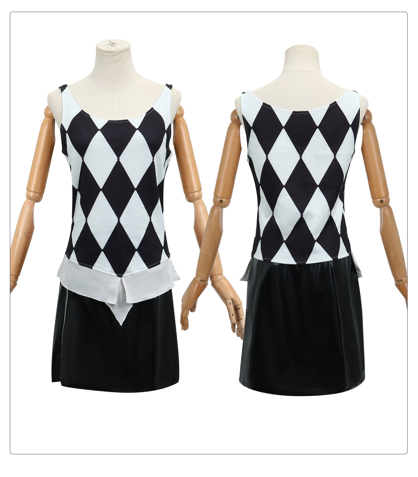 Джокер 2: Двойной Обман Костюм Харли Квинн для Косплея