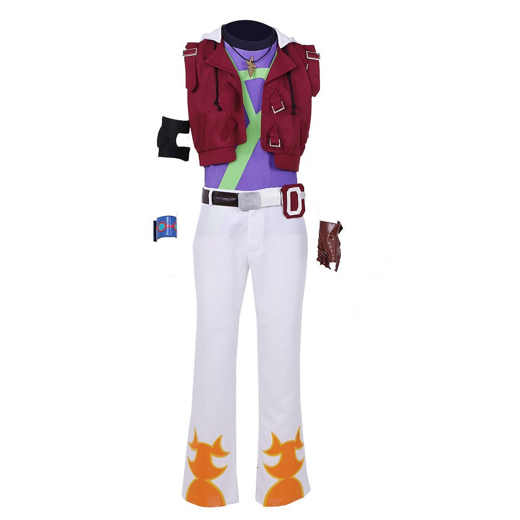 Костюм для косплея Юмы Цукумо из Yu-Gi-Oh! | Аутентичный аниме-игровой наряд для мероприятий