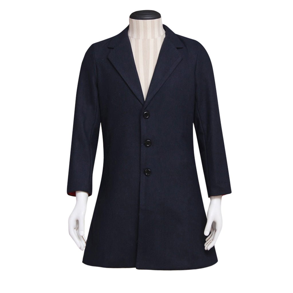 Костюм Путешественника во Времени для Мужчин - Тренчкот для Косплея - Коллекция Длинных Пальто Доктора Кэпальди