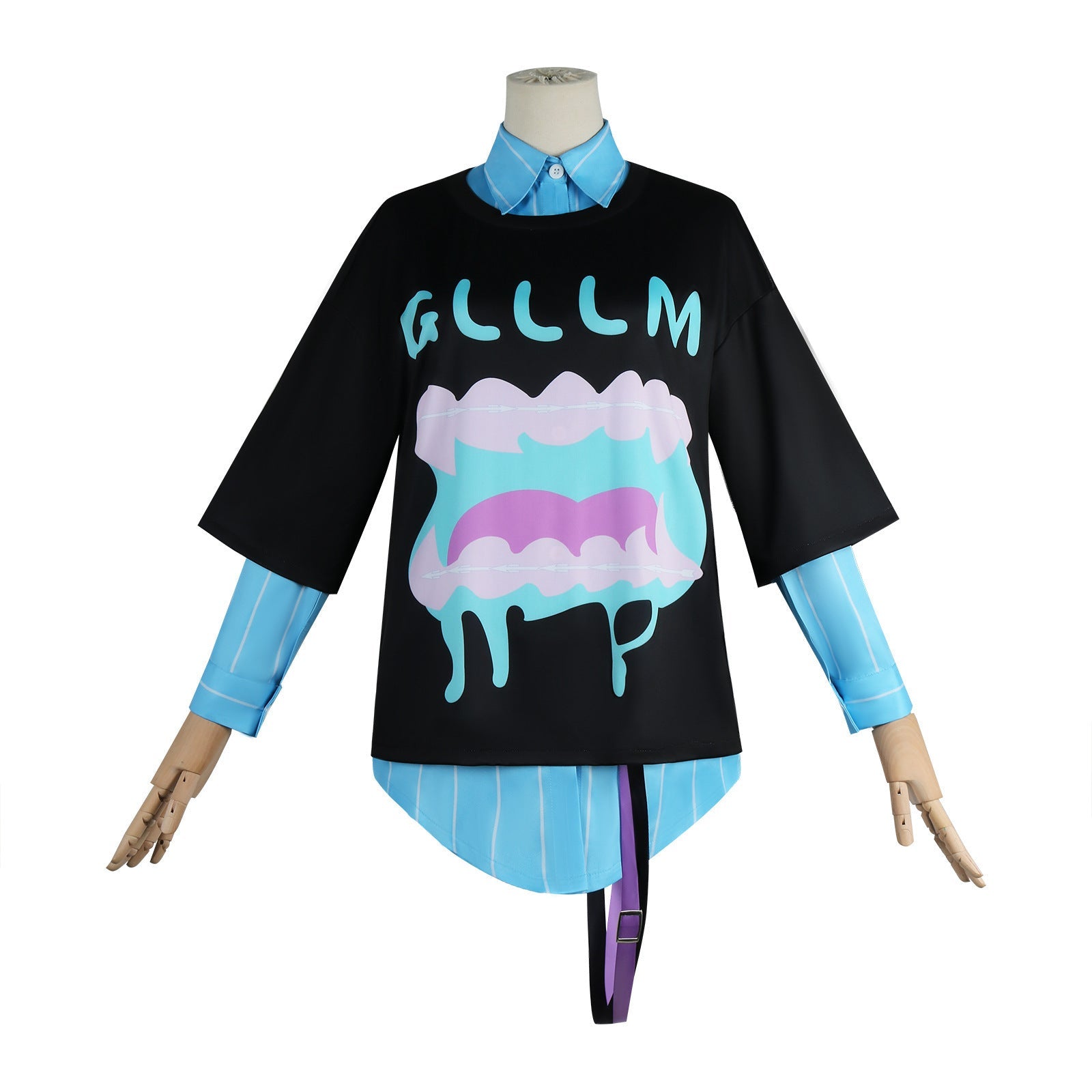 Полный набор костюма косплея Токи Ватасе из 'Медуза не умеет плавать в ночи'