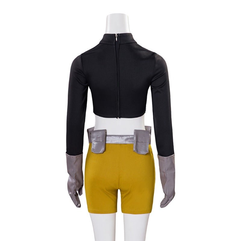 Костюм Терры из Teen Titans для девочек - костюм супергероя на Хэллоуин