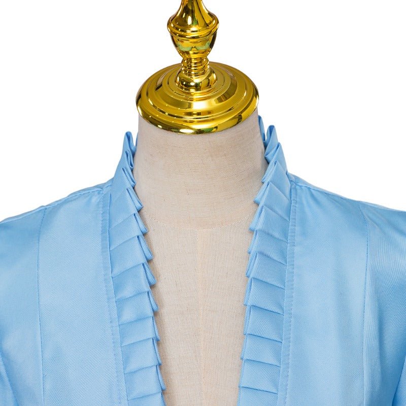 Винтажное готическое платье с высокой-низкой юбкой – Женский средневековый косплейный костюм с длинными рукавами