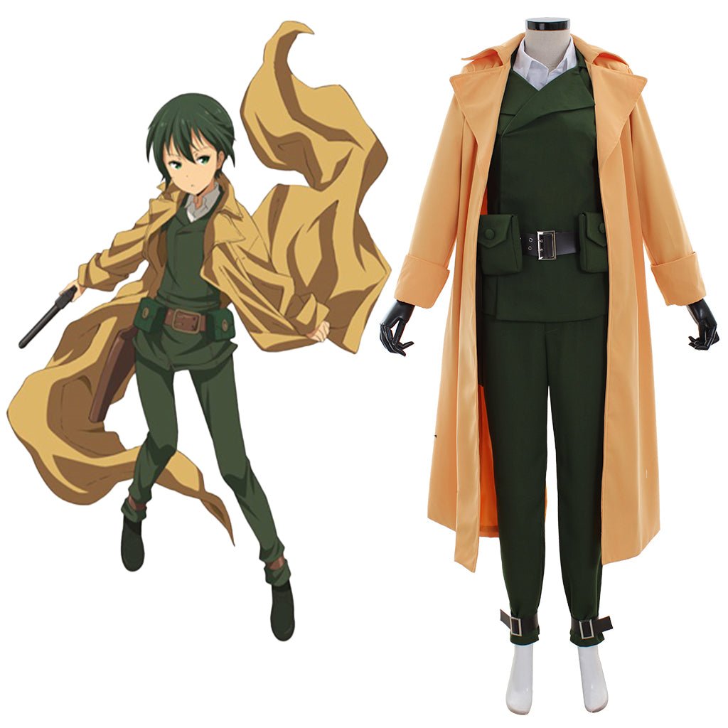 Костюм для косплея Кино из 'Путешествия Кино' | Аниме-вдохновленный наряд для ролевых игр и мероприятий