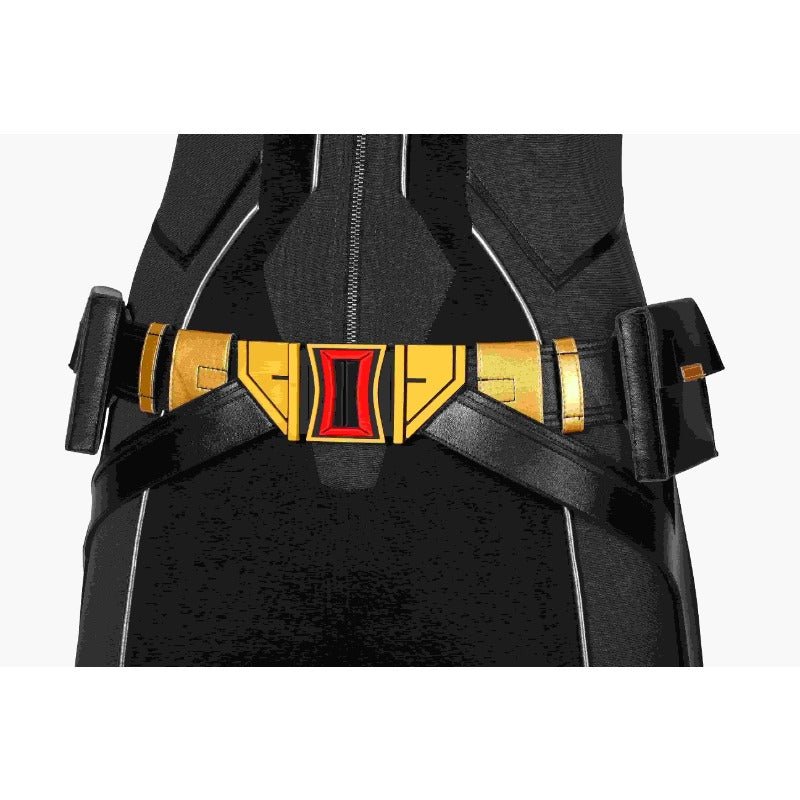 Косплей костюм Черная Вдова Наташа Романофф для Хэллоуина, черный печатный костюм