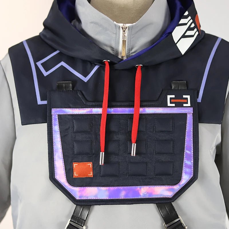 Предзаказ Костюм ISO из игры Valorant Костюм для косплея Мужской боевой костюм для Хэллоуина