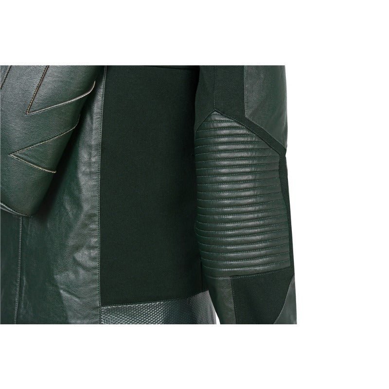 Костюм Оливера Куина 8 сезона для косплея Стрелы, финальный костюм