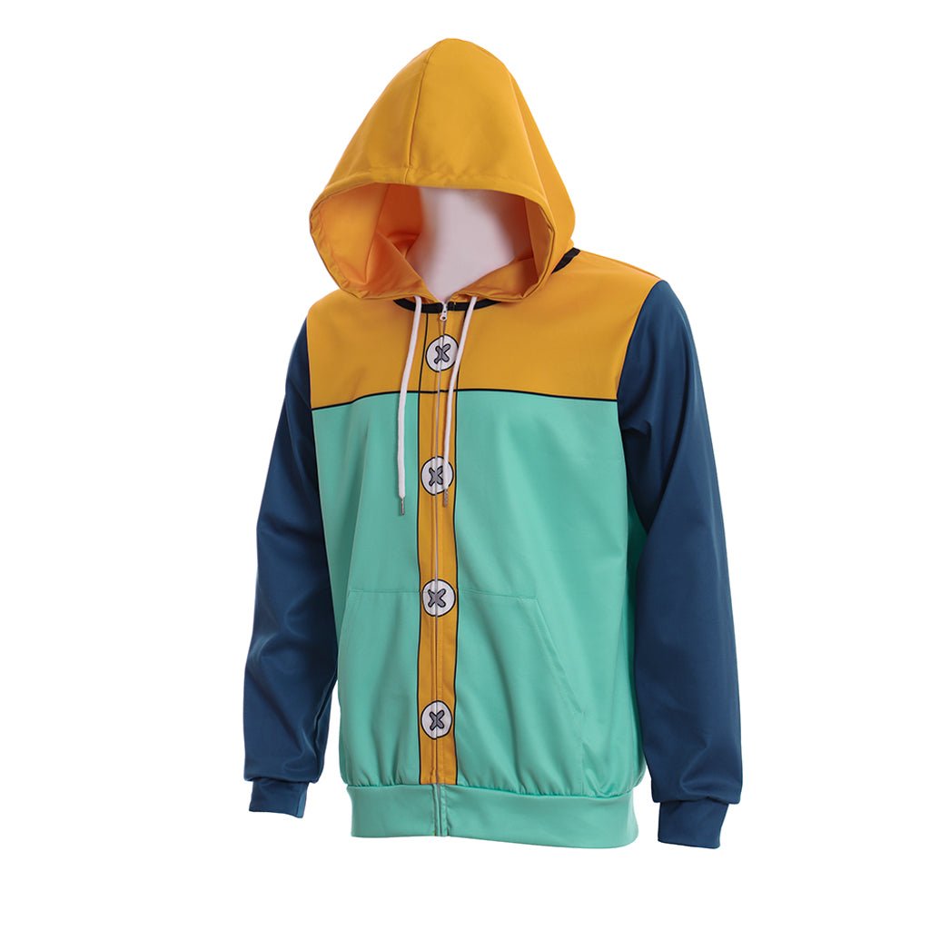 Семь Смертных Грехов Король Фей Харлекин Zipper Kpop Pullover