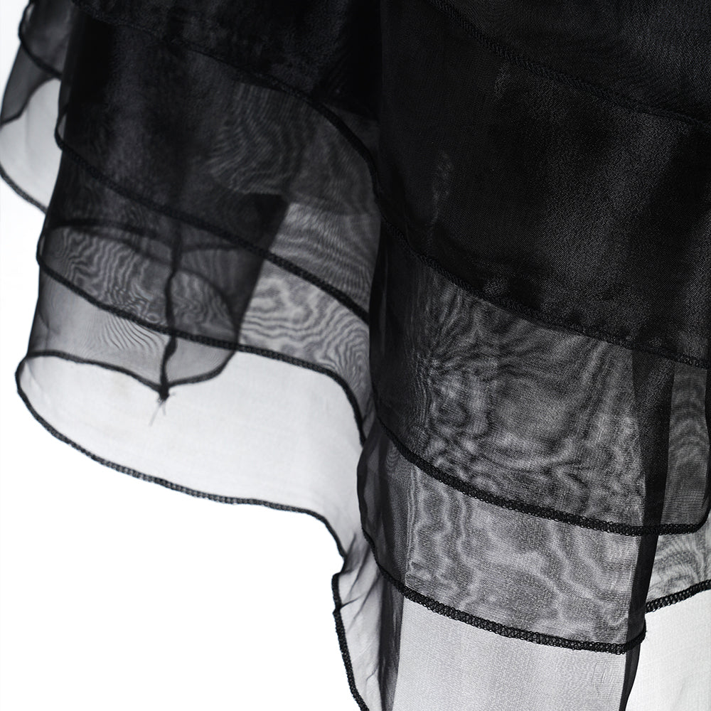 Костюм для косплея Среда Аддамс из фильма 'Семейка Аддамс' Бальное платье