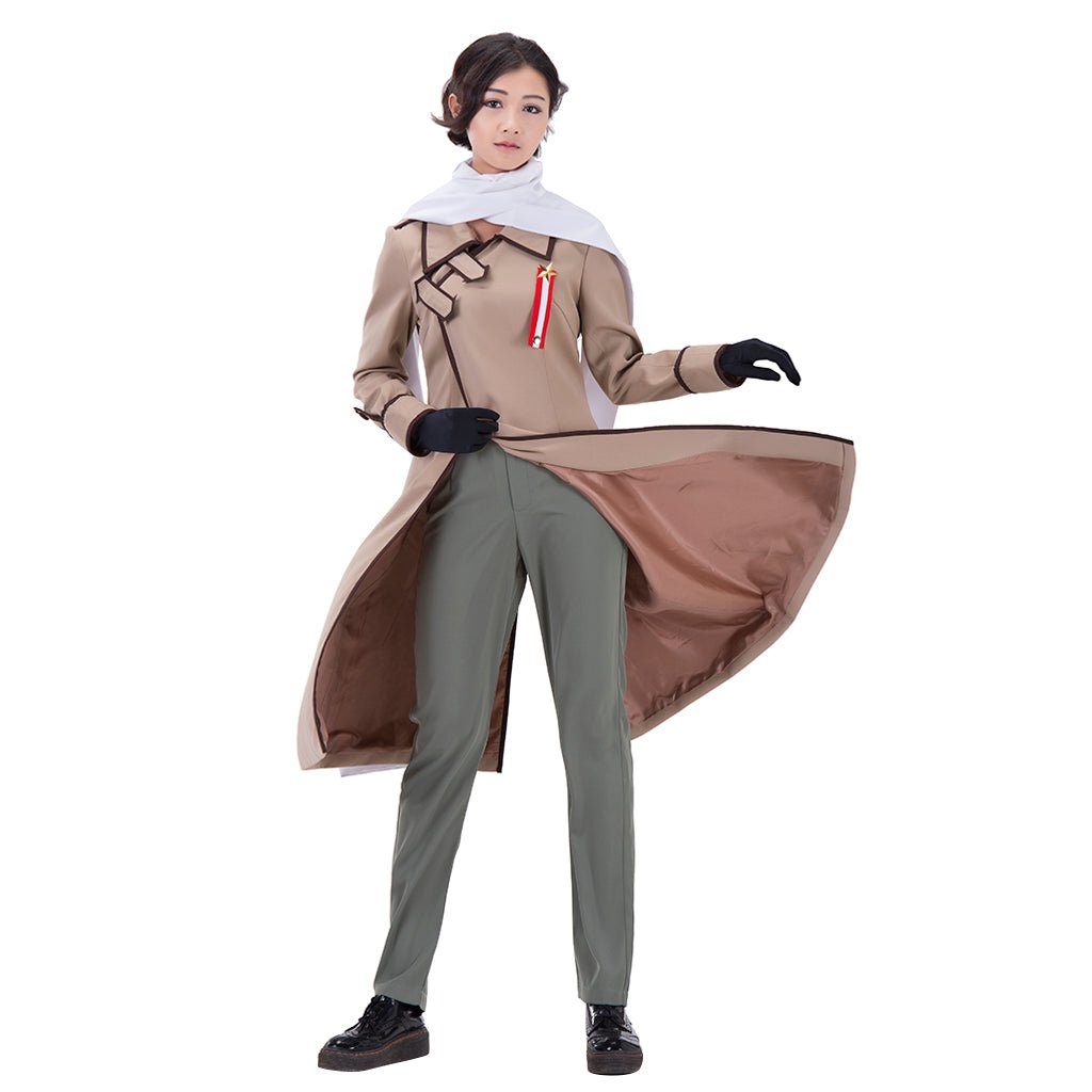 Плащ Ивана Брагинского из Axis Powers Hetalia, серый хлопковый аниме-пальто