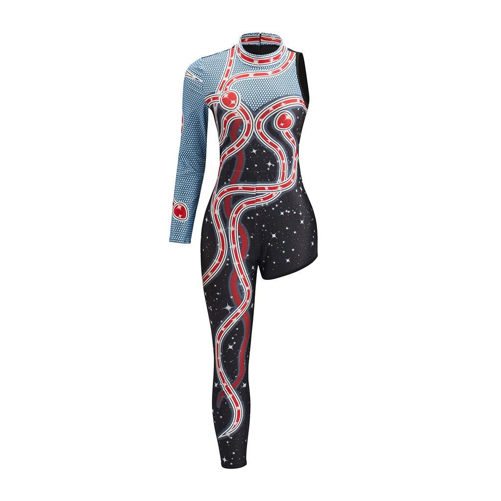 Улучшенный черный костюм, вдохновленный туром Taylor Swift Eras | Костюм для косплея на концерты и мероприятия