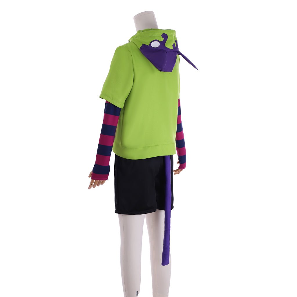 Косплей костюм Мии Чинен из аниме SK8 the Infinity с париком и худи